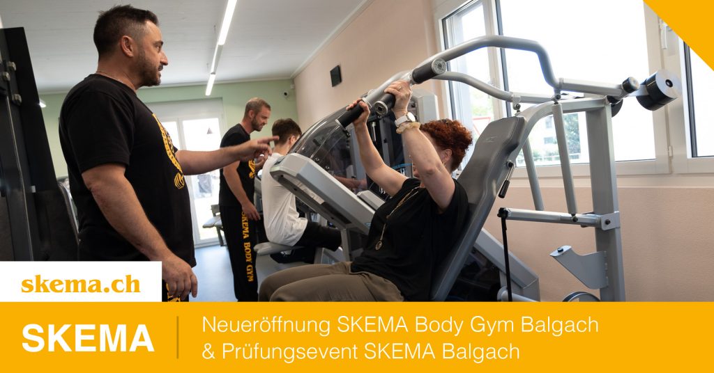 Neueröffnung Body Gym Balgach & Prüfungsevent SKEMA Balgach