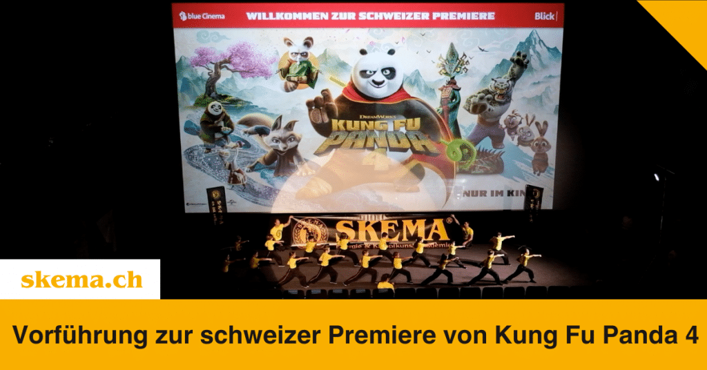 Vorführung zur schweizer Premiere von Kung Fu Panda 4