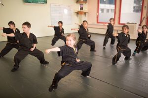 Kinder Kung Fu - Bogenstand, Schlag